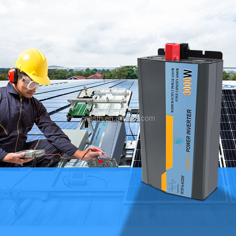 USB Port 3kw 4kw 5kw Pure Sine Wave Solar Inverter SDK Network Multi Function