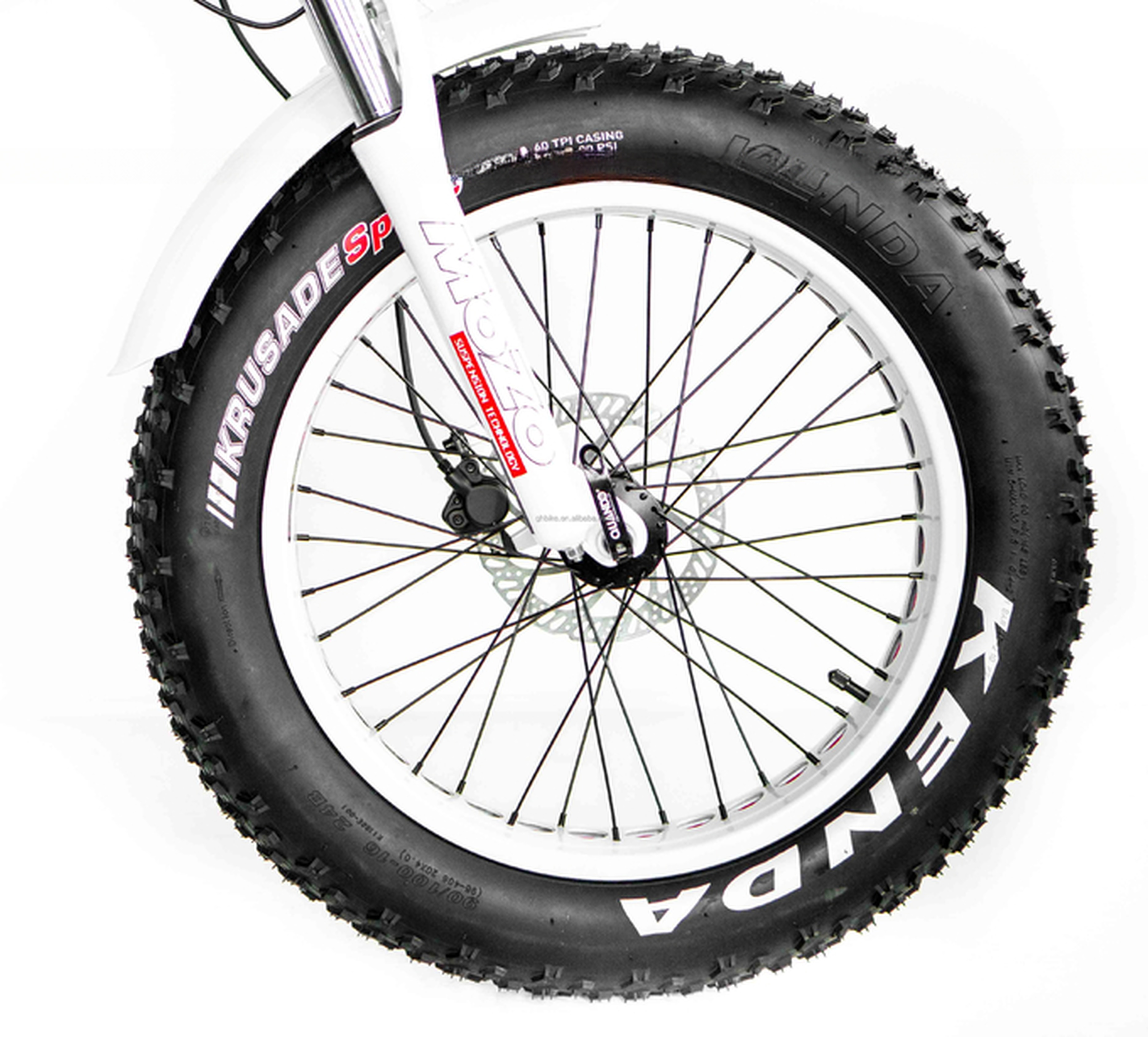 20" Wheel Size 52V 21AH Lithium Battery 1000W 50KM/H Full Suspension Electric Folding Bike