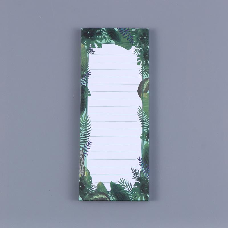 8cmx16cm Diary Journal Notebook , Grocery List Magnetic Pad For Fridge