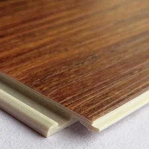 Indoor 9''x48'' Plank Size Black Wooden Texture 5mm LVP PVC SPC Flooring with