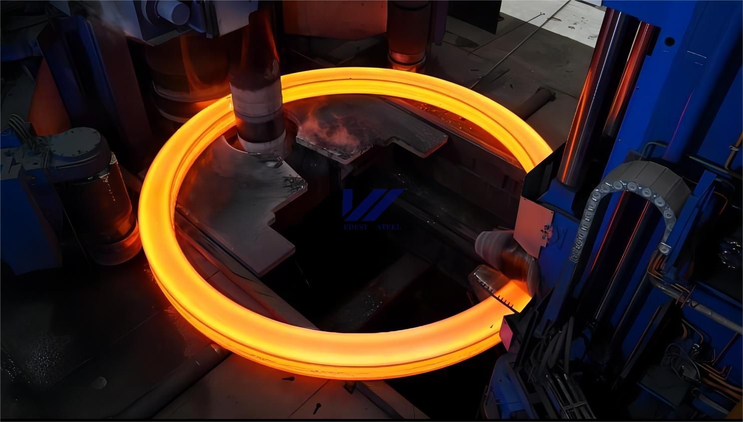 Ring Forgings Steel Pipe Die Ring Forging Different Grades