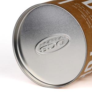 China Cardboard Poster Paper Mailing Tubes Paper Composite Cans Matt Lamination wholesale