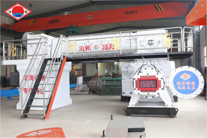 Vacuum Extruder Fully Automatic Clay Bricks Making Machine