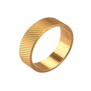 China Brass Knuckless Hardware Cnc Lathe Parts Ra3.2 Broaching 800mm Length wholesale