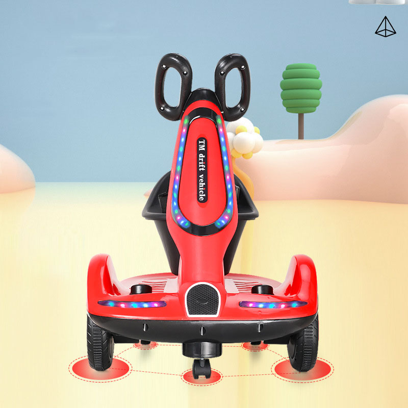 12V Battery Powered Kids Electric Ride On Car with Remote Control and Balance Machine