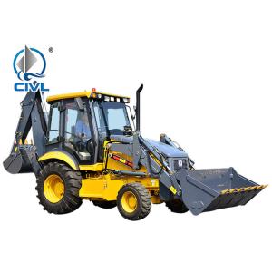 China New Backhoe Mini Wheel Loader / Reliability Compact Front End Loader wholesale