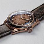 Bronze Analogue Wrist Watch OEM Luminous 42mm Ladies Analog Wrist Watch