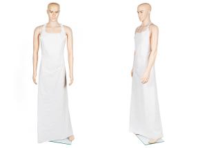China Isolation Dental Apparel Gown , Non Medical CPE Protective Apron wholesale
