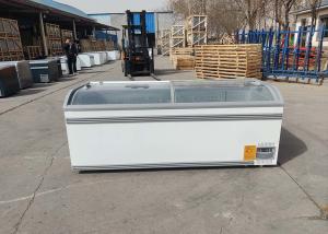 China Commerical Island Chest Display Freezer Auto Defrost 2.1m wholesale