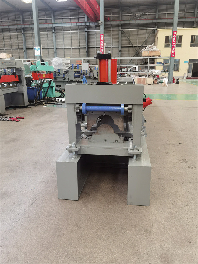 Aluminum half round roof ridge cap roll forming machine for roof building material