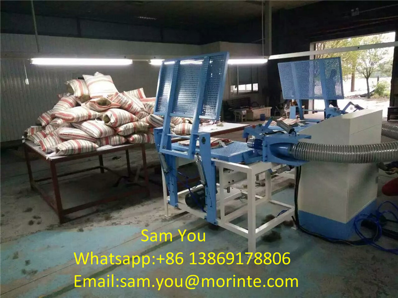 Polyester opening machine pillow filling machine with auto loosen part high capacity