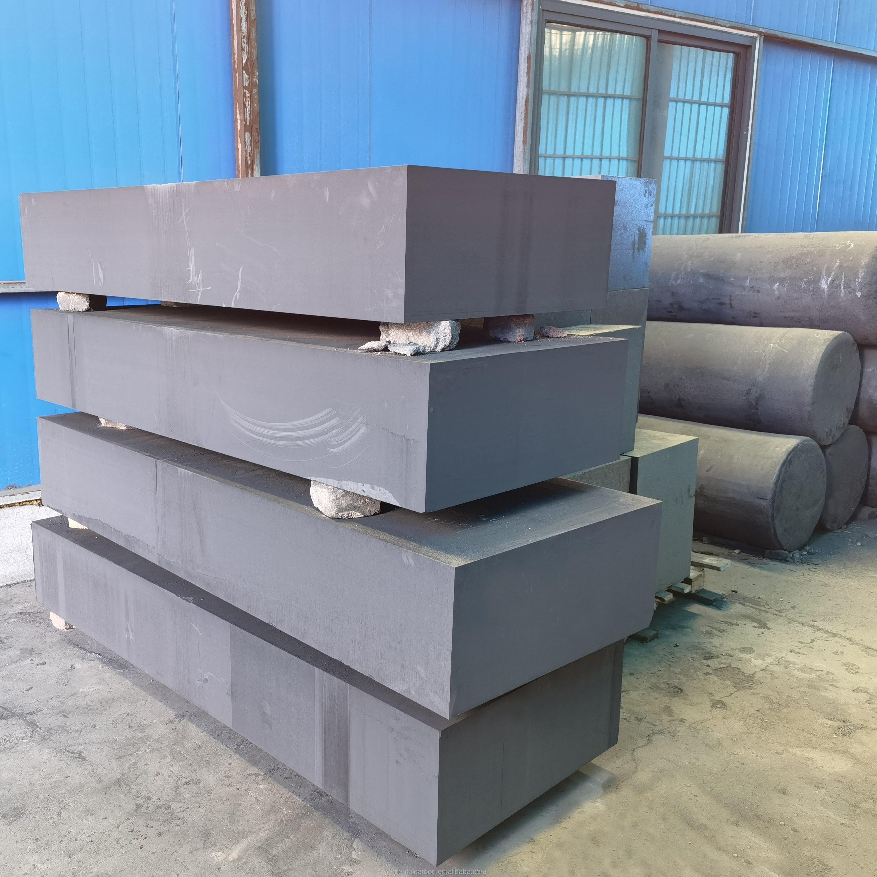 460*1050 Graphite Rod Graphite Cylinder for EDM