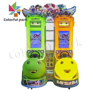 China 2 Players Arcade Car Game Machine Fiberglass Material wholesale