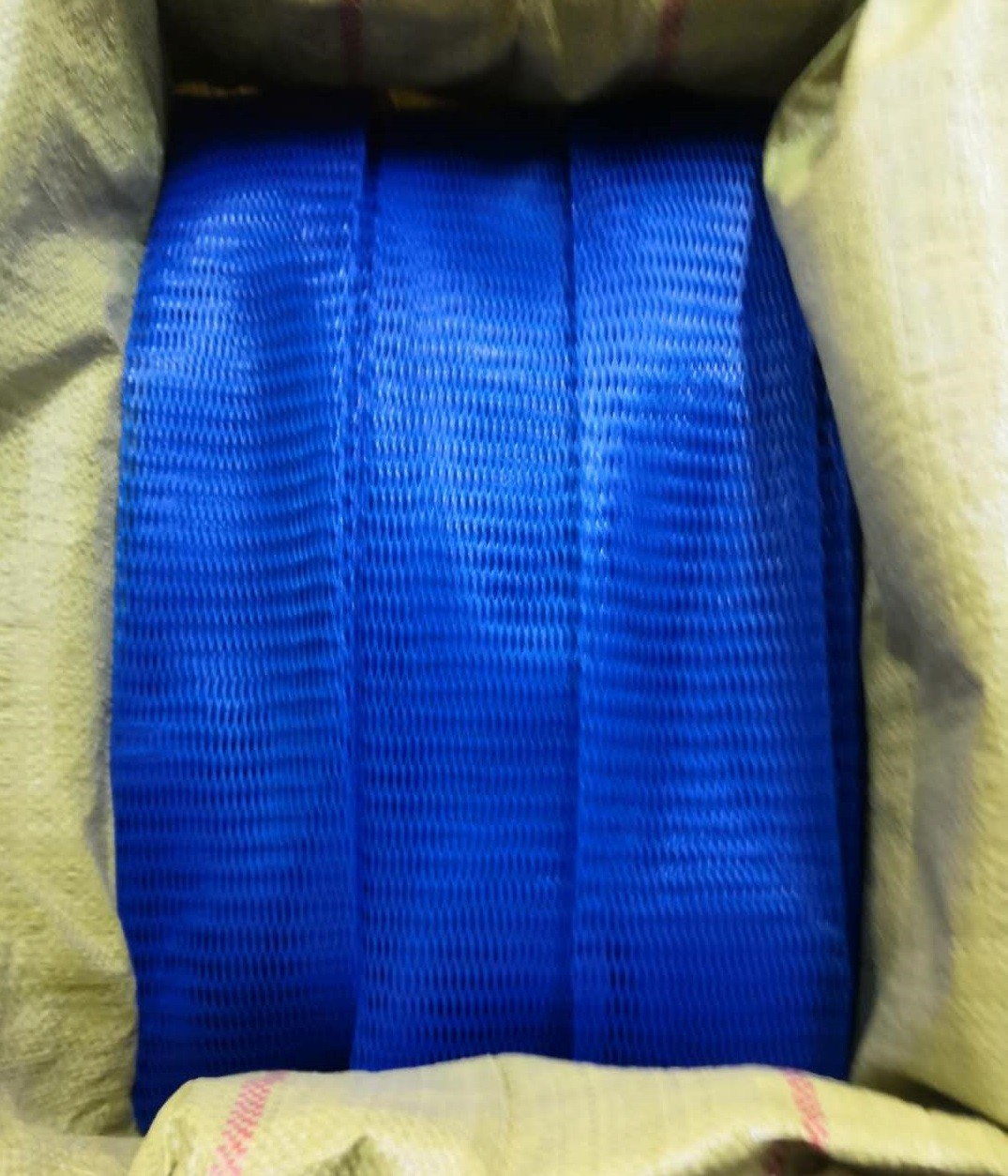 12CM Pe Mesh Protective Netting Sleeve 5-150mm Width Good Elasticity Recyclable