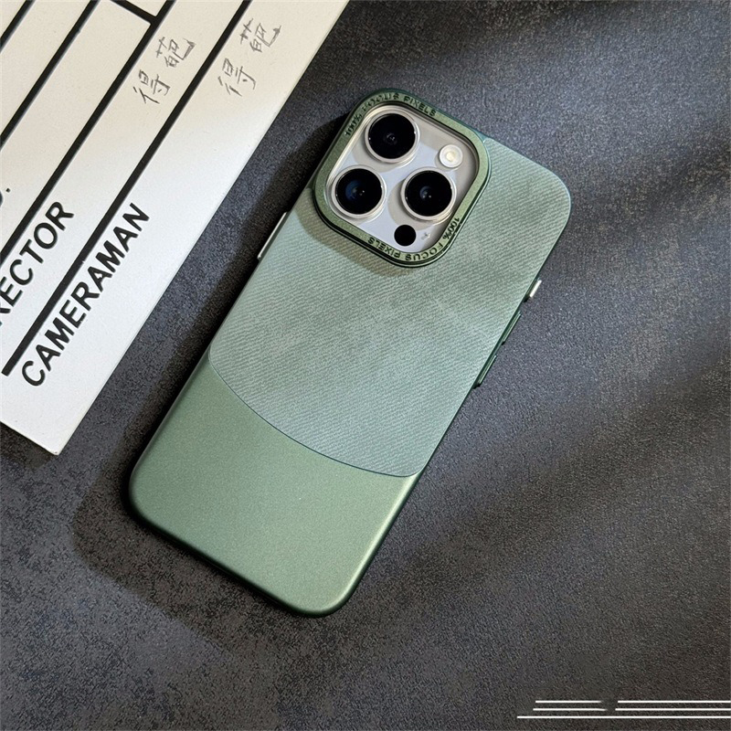 15 Pro Max Mobile Phone Case in Flannel Cloth Color Waterproof and Compatible with iPhone