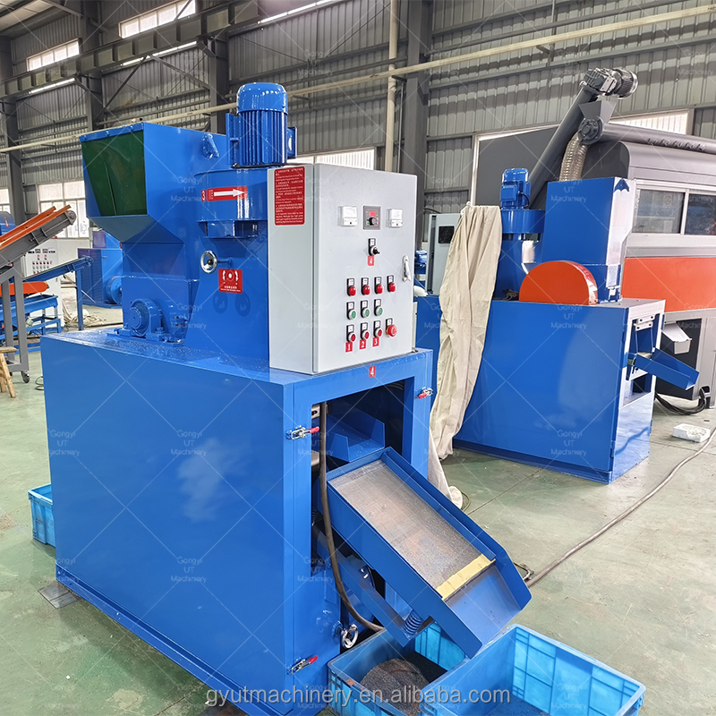 Support Single-Phase Cable Grinder Machine for Recycling Material Waste Copper Wire Cable