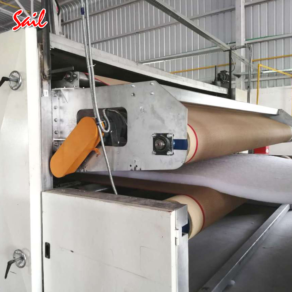 Changshu nonwoven thermal fabric for clothing thermal bonding production line