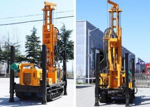 China Diesel Crawler Mounted 180m Pneumatic Borewell Machine wholesale