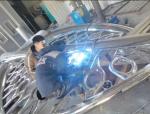 5.5 Meter Height SS316L Large Metal Outdoor Sculptures