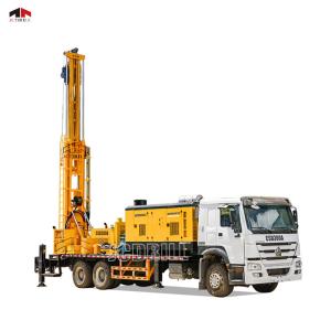 China Well Hydraulic 93kw Truck Mounted Water Drilling Rig For Agriculture wholesale