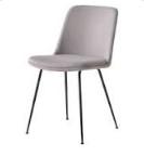 China North American Style 150 Kg Fabric Dining Room Chairs Grey wholesale