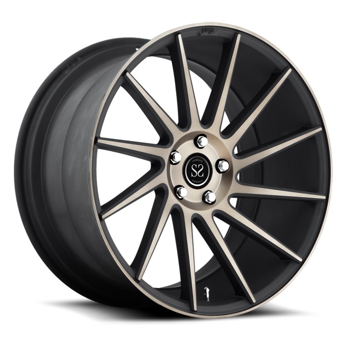 thin spoke light weight 1 piece monoblock concave forged aluminum alloy wheels rim