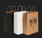 Embossed Printing Paper Bag 250gsm Printed Paper Carrier Bags