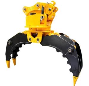 China Excavator Demolition Hydraulic Excavator Grab For Stone 4T wholesale