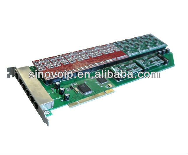 24 ports telephony for asterisk same as digium card