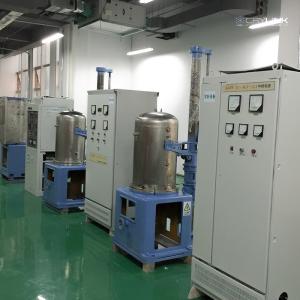 China Melting Crystal Furnace / Czochralski Furnace 550 Mm Effective Puller Travel Distance wholesale