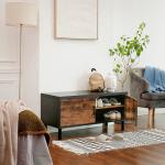 Shoe Storage Cabinet, Modern Industrial Storage Cabinet for Shoes, Storage
