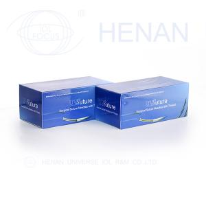 China Spatula Cataract Surgical Needle And Thread 40cm Length wholesale