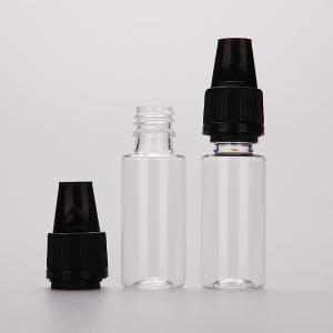 China 19.5x54mm Vape E Liquid 10ml Plastic Dropper Bottles wholesale