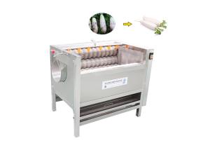 China Potato Processing 70kg Fresh Ginger Peeling Machine wholesale