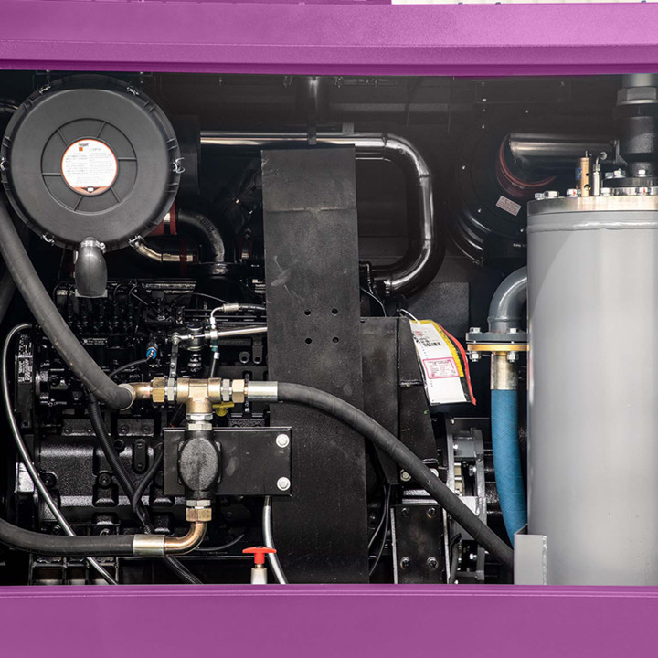 Cummins Engine Direct Driven Screw Air Compressor for High Drilling Efficiency