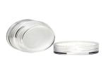 Screw Top Silicone Concentrate Containers , White 7ml Silicone Concentrate Jar