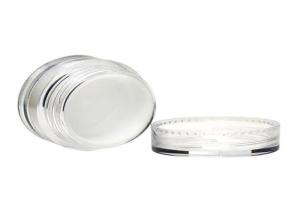 China Screw Top Silicone Concentrate Containers , White 7ml Silicone Concentrate Jar wholesale