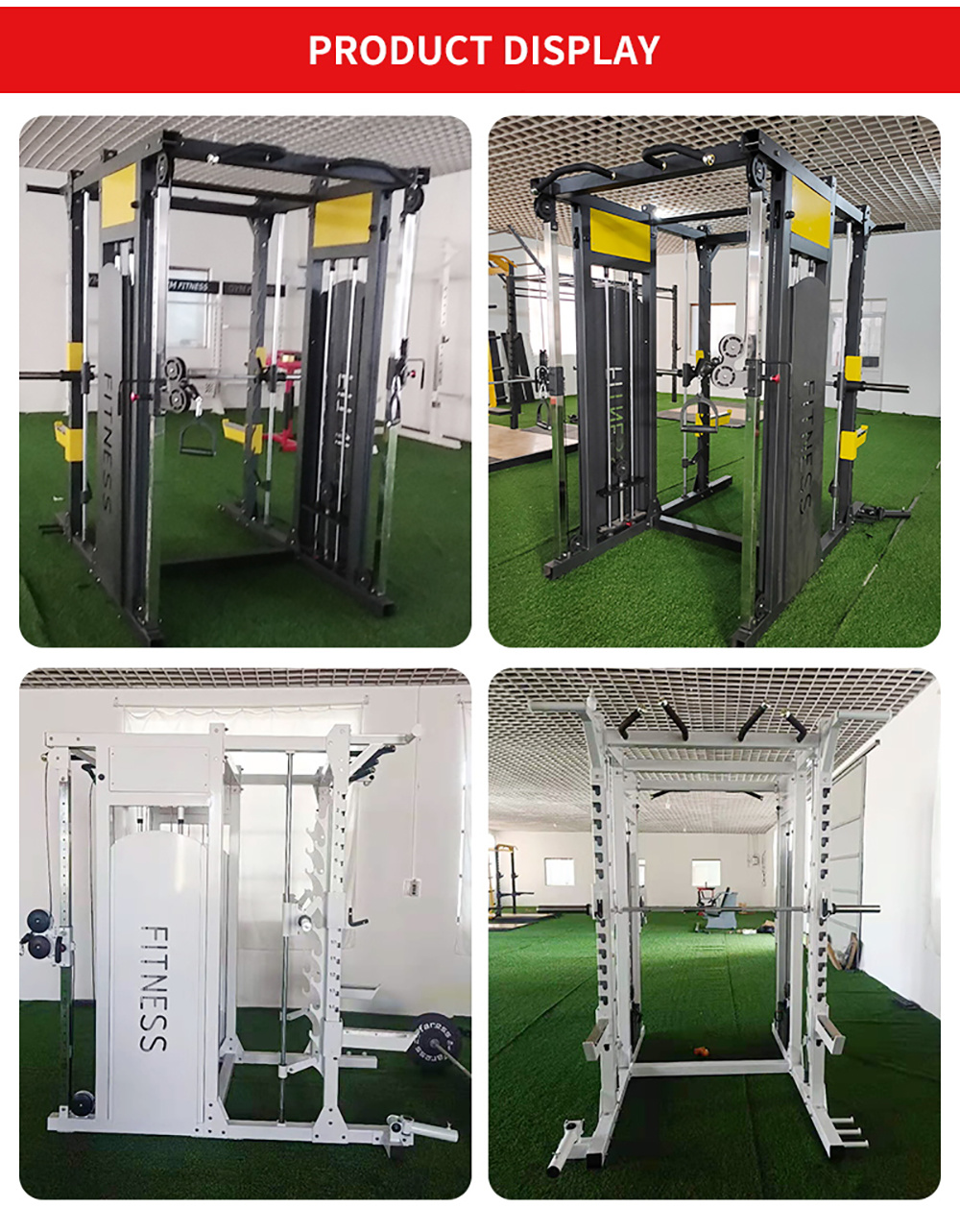 The New Best Gym Equipment, Commercial Fitness Equipment, Professional Body Building Machine, Smith Machine