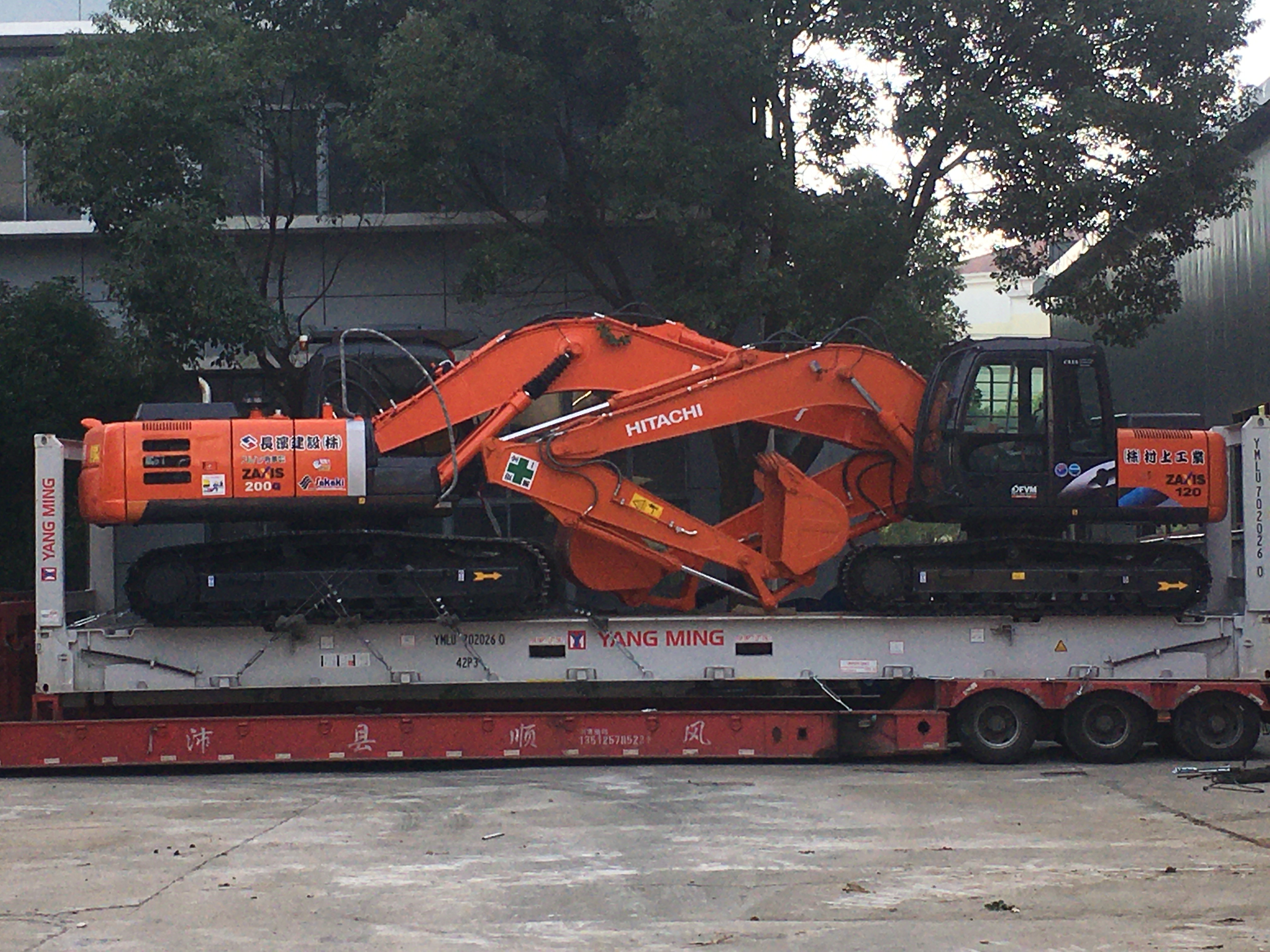 10ton To 20ton Diesel Engine Used Hitachi Excavator For Mining