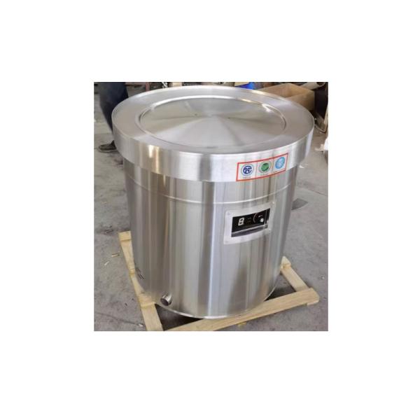 Heavy Duty Kitchen Processing Equipment Big Silver Cooking Pot