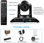 VHD3U 3X 1080P 720p USB PTZ Conference Camera 9600bps