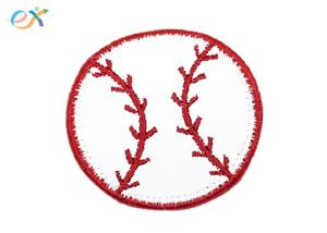 China Fashionable Size Custom Baseball Patches Embroidery For T Shirt Logo wholesale