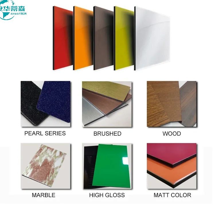 High Impact Resistance Fire Retardant Acp Construction Fire Resistant Composite Panels ISO14001