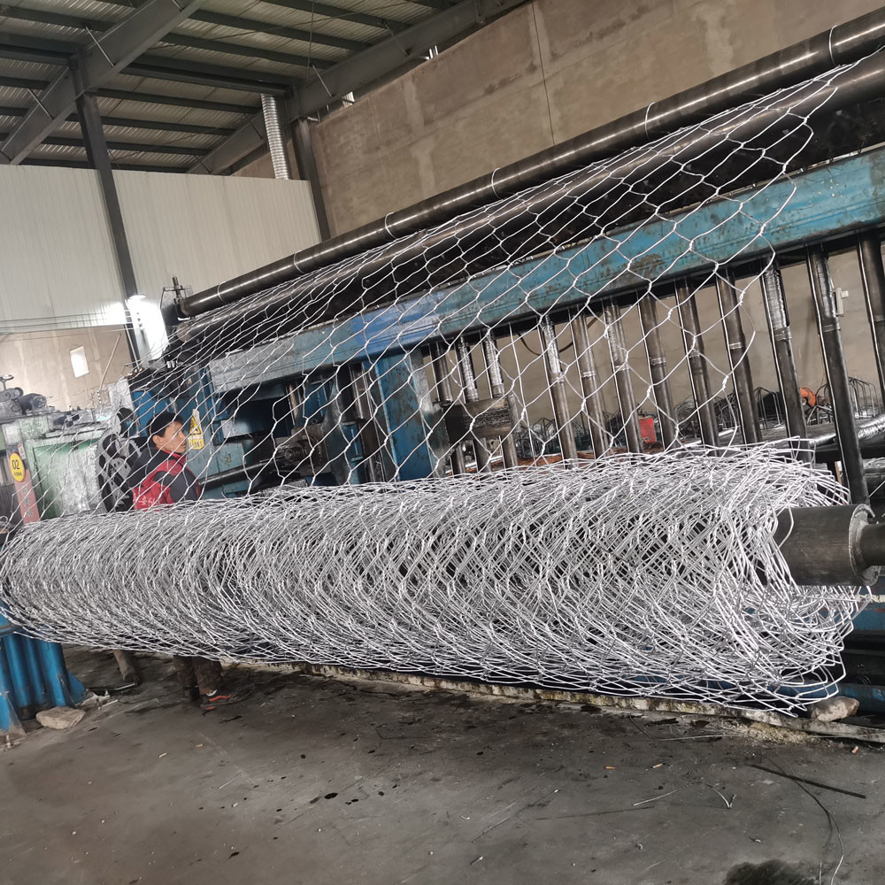 Hexagonal Zinc Mattress Galvanized Wire Mesh Gabion Basket 1x1x1