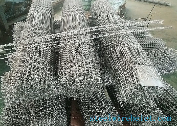 Good Reputation Explosion Models Stainless Steel Spiral Balance Woven Wire Belt