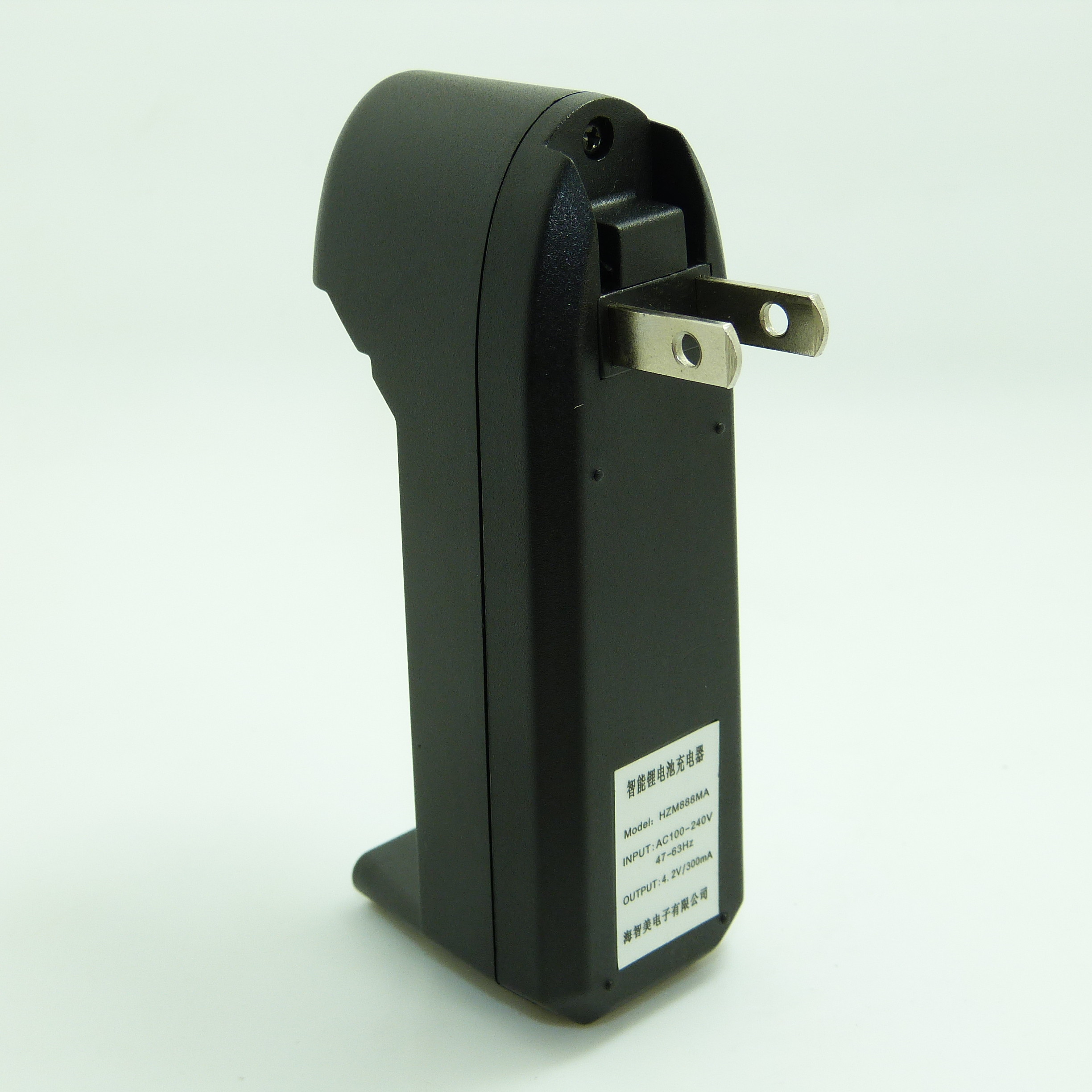 Flashlight Rechargeable Lithium Batteries And Charger 4.2V300mA Output Voltage