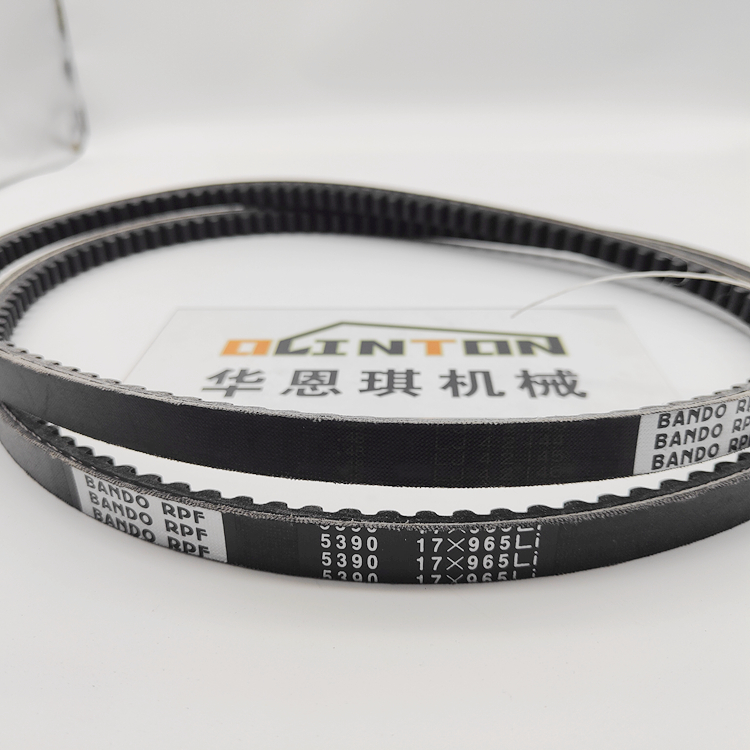 Excavator Bando 40 RPF 5390 V-Belt for Alternator Drive in Machinery Repair Shops
