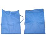 Blue Waterproof Surgical Gown with Anti Static Protection Hypo Allergenic