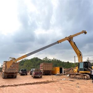 China 14 Meters Excavator Telescopic Boom , KOMATSU Telescopic Dipper Arm 16m for sale wholesale