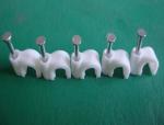 Steel nail cable clip series
